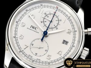 IWC0405 - Portuguese Chrono Classic IW390404 SSLE Wht ZF A7750 - 05.jpg